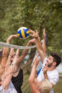 Hindsight is 20/20 - kids playing volleyball