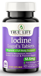 Bottle of Lugol's Iodine Tablets in Pam Rumley's World