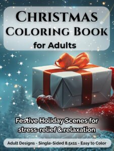 Christmas Coloring Book by Norah Press