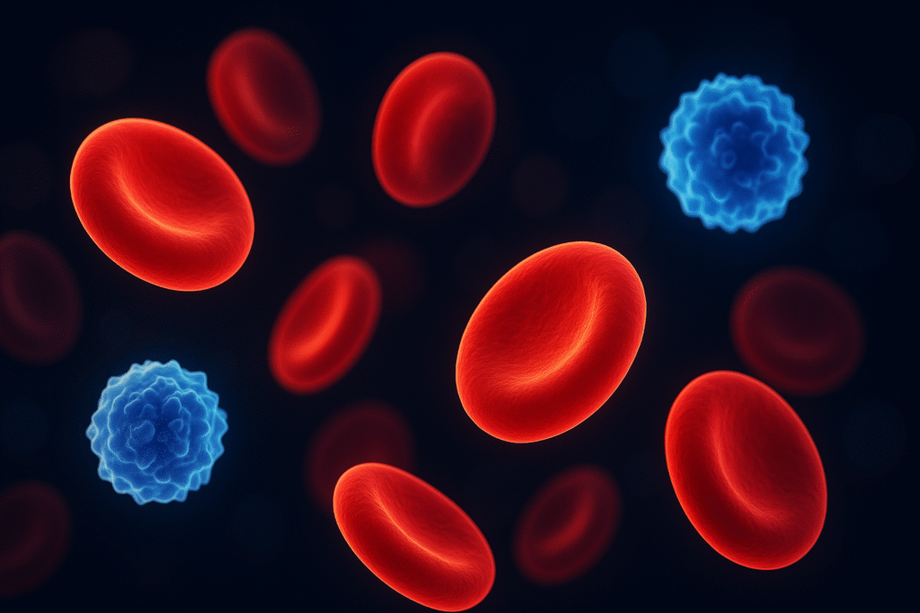Darkfield Image of blood cells