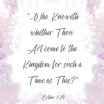 Sample Scripture from Strong Women of the Bible - Esther