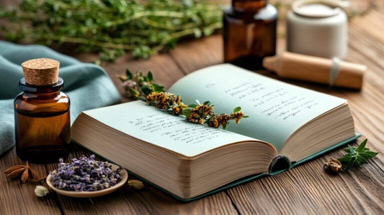 Photo of a Homeopathic Book of Remedies relating to 10 most useful homeopathic remedies