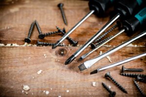 Screwdrivers and screws in Pam Rumley's world